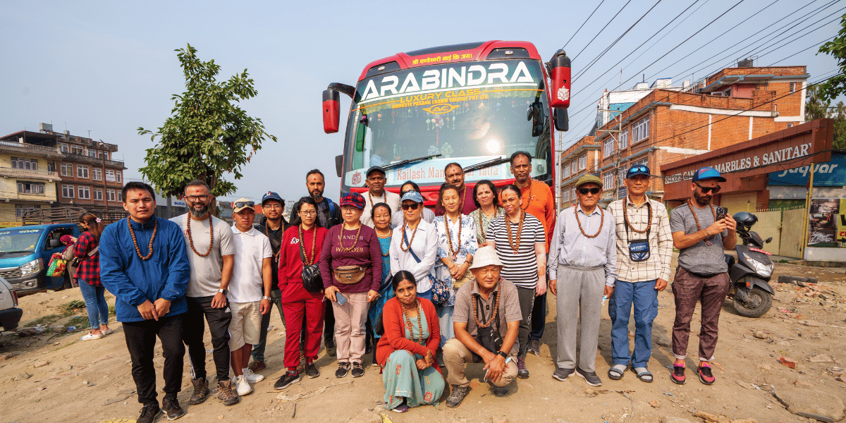 Departure from Kathmandu Image